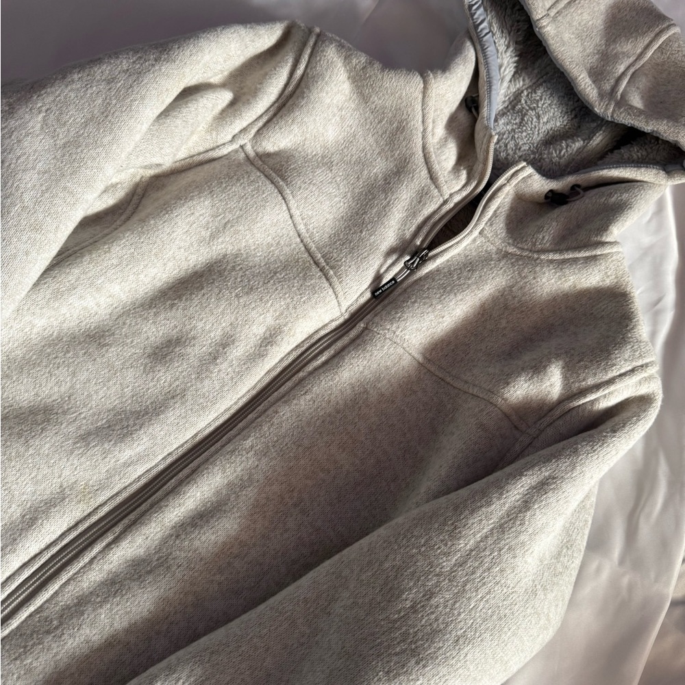 New Balance Cream Fleece Jacket